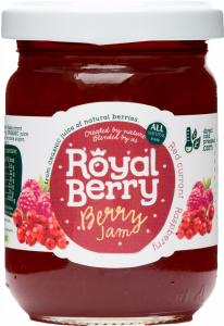 Redcurrant and Raspberry Organic Jam